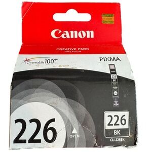 Canon CLI-226BK Black Ink Tank PIXMA IP4820 MG5220 IX6520 Genuine 4546B001  NIB